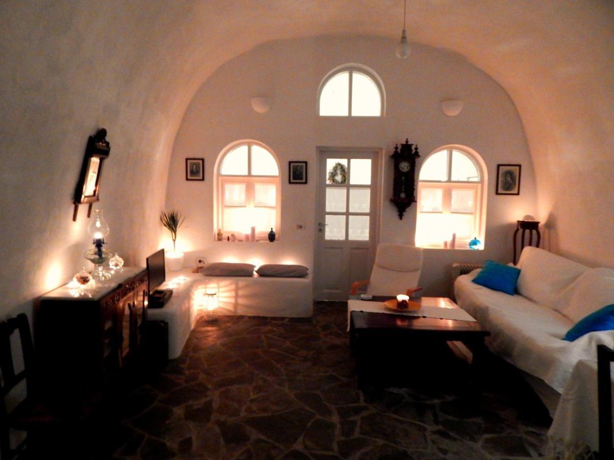 VóthonBioclimatic Cave House Santorini别墅 外观 照片